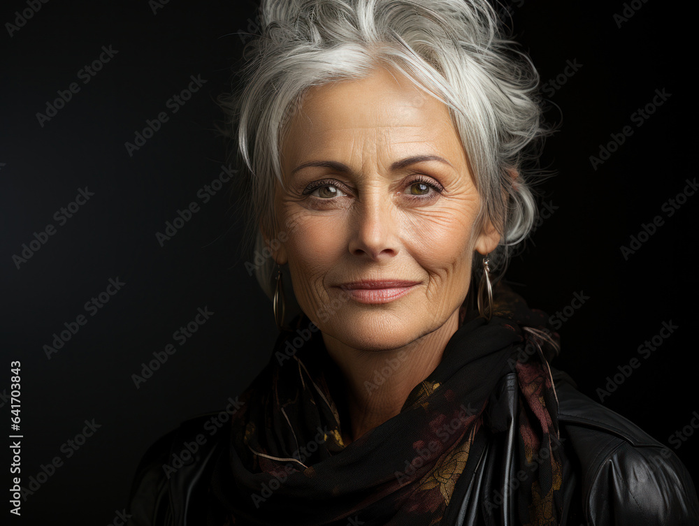 portraits of senior woman portraits of senior woman