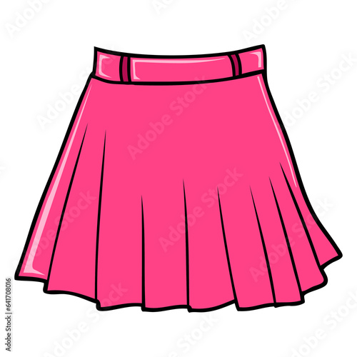 skirt vector illustration