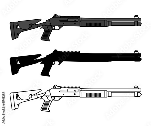 vector Benelli m4 semi automatic shotgun