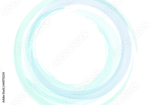 円形水彩ウェーブ背景