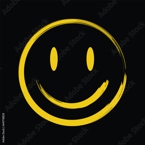 World smile day design, Happy face, smiley face icons Vector