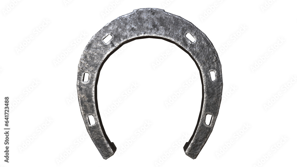 Horseshoe V2 3D model render Horseshoe V2 3D model render
