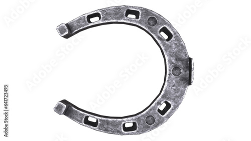 Horseshoe V2 3D model render