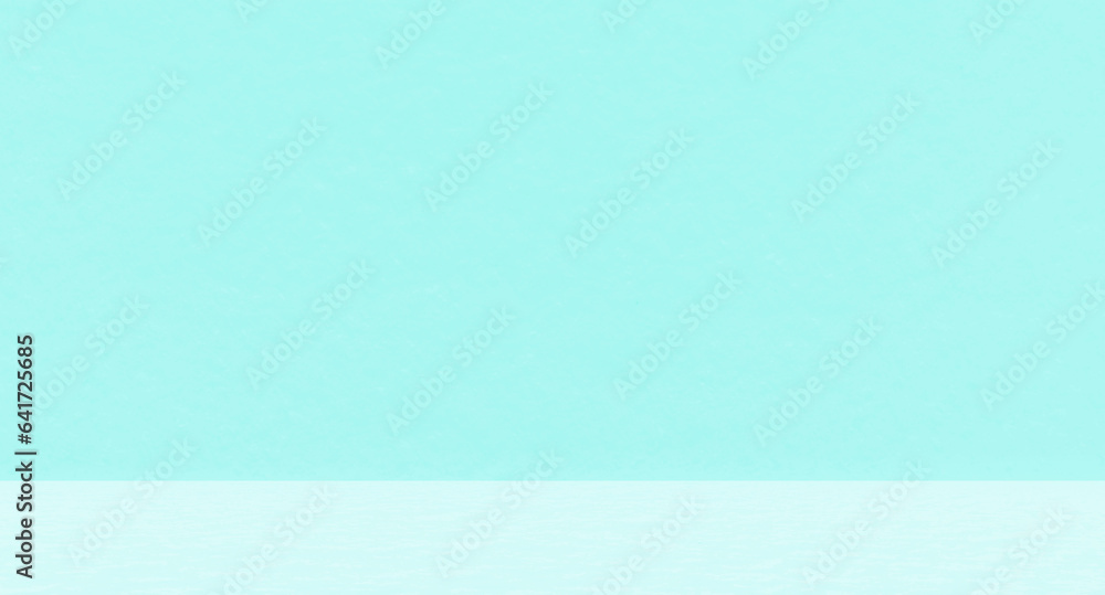Empty blue room studio for product presentation. Cosmetic, beauty and fashion product display room. Minimal backdrop design. Summer tropical holiday background concept. Pastel wall and floor mockup. Empty blue room studio for product presentation. Cosmetic, beauty and fashion product display room. Minimal backdrop design. Summer tropical holiday background concept. Pastel wall and floor mockup.