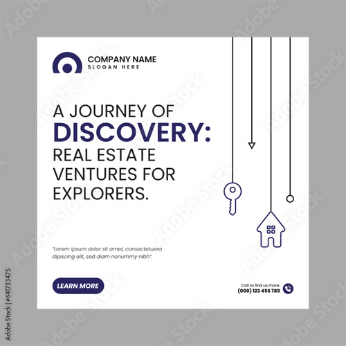 Real Estate Social Media Post Template, property, investment, home, dream, opportunity, market, listings, buyers, sellers, agents, mortgage