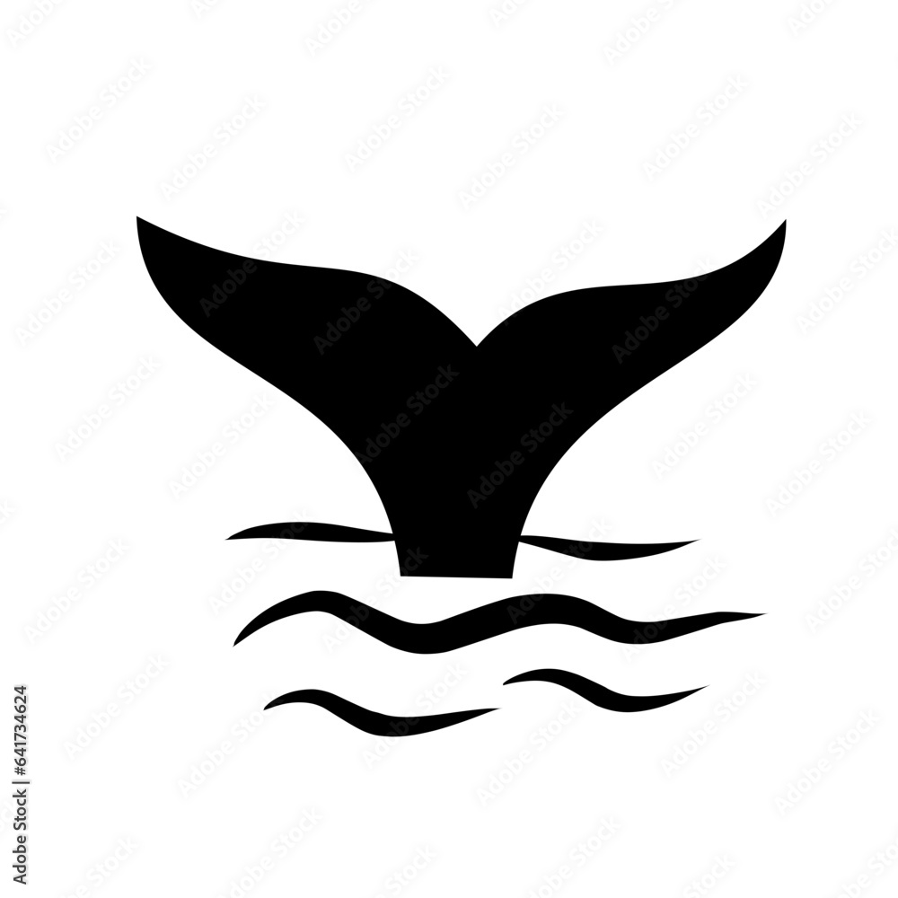 whale tail icon