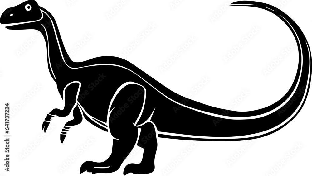 Fototapeta premium Chilesaurus icon 1