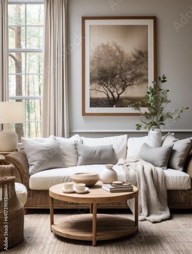 Designer Living Room Details with Luxurious furniture and natural light © aboutmomentsimages