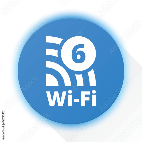 Wi-Fi 6 generation button illustration