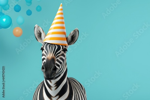 Zebra s Party Invitation