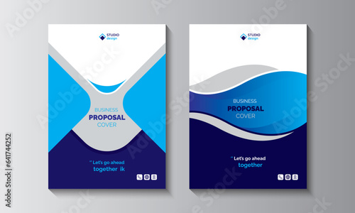Business Proposal Cover design template
