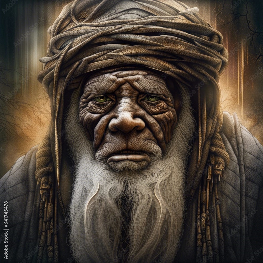 An elderly man with a weathered face. An elderly man with a weathered face.