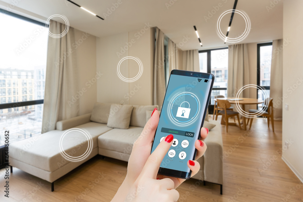 Remote home control system on a phone. Remote home control system on a phone.