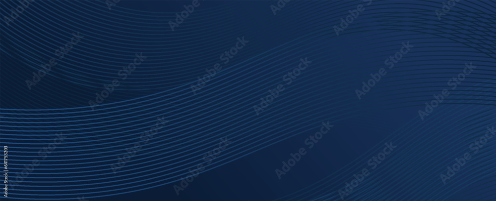Modern wave curve abstract presentation background, Abstract decoration, halftone gradient pattern, 3d Vector illustration. Dark blue background Modern wave curve abstract presentation background, Abstract decoration, halftone gradient pattern, 3d Vector illustration. Dark blue background