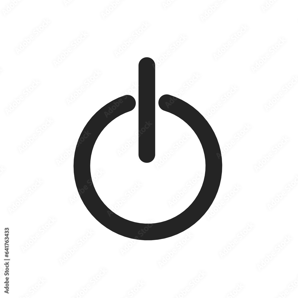 vector log out icon.power button symbol with simple design vector log out icon.power button symbol with simple design