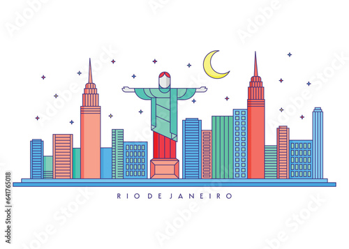 Rio De Janeiro Illustration