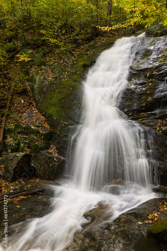 Crabtree Falls near the Blue Ridge Parkway, Virginia.