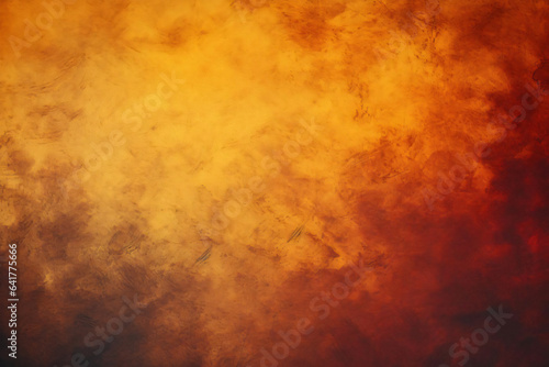 vibrant abstract background with yellow grungy texture © Hasanul