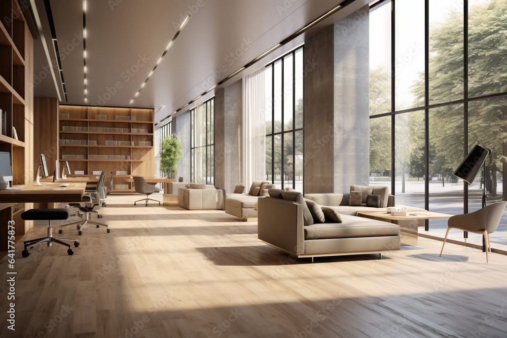 Fototapeta premium Modern office