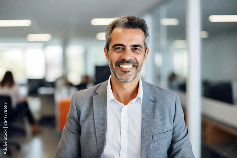 portrait of a businessman smiling portrait of a businessman smiling