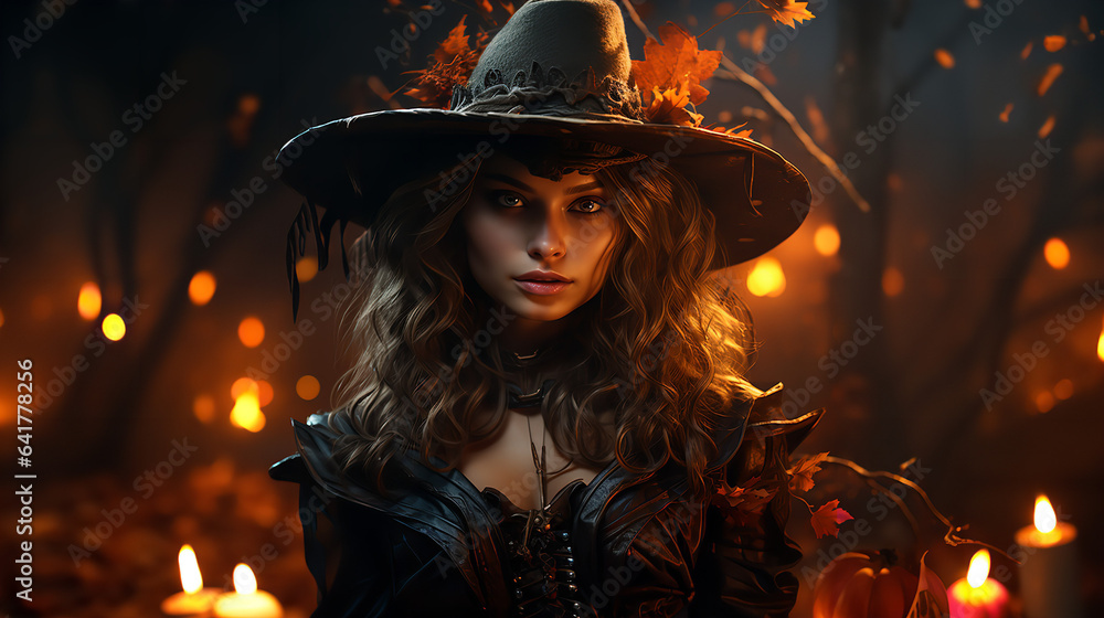portrait of a halloween witch portrait of a halloween witch