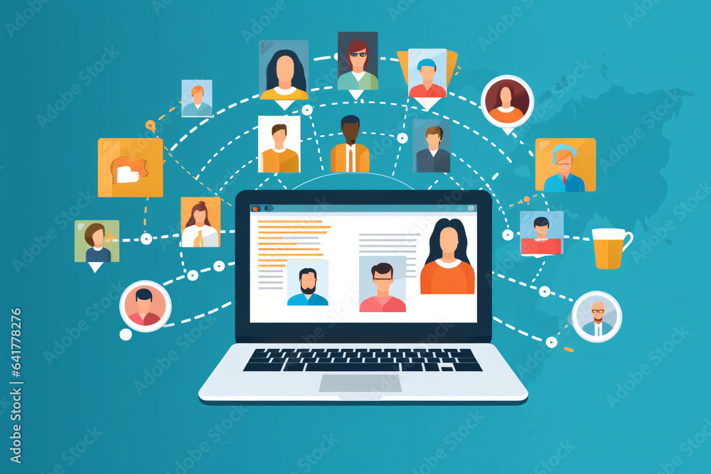 social network concept social network concept