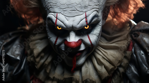 Fotografija scary halloween clown