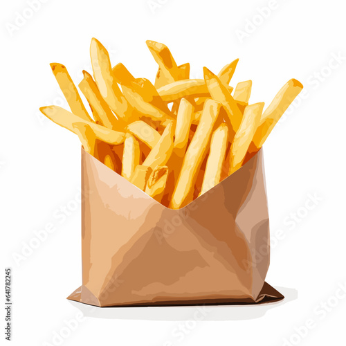 Portion of fries