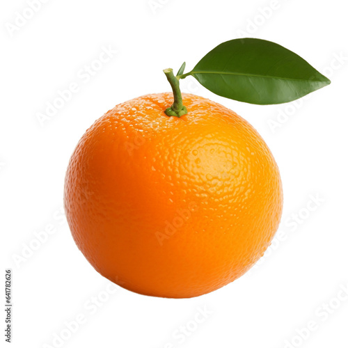 Tang Tangerine on Isolated Background. Generative AI