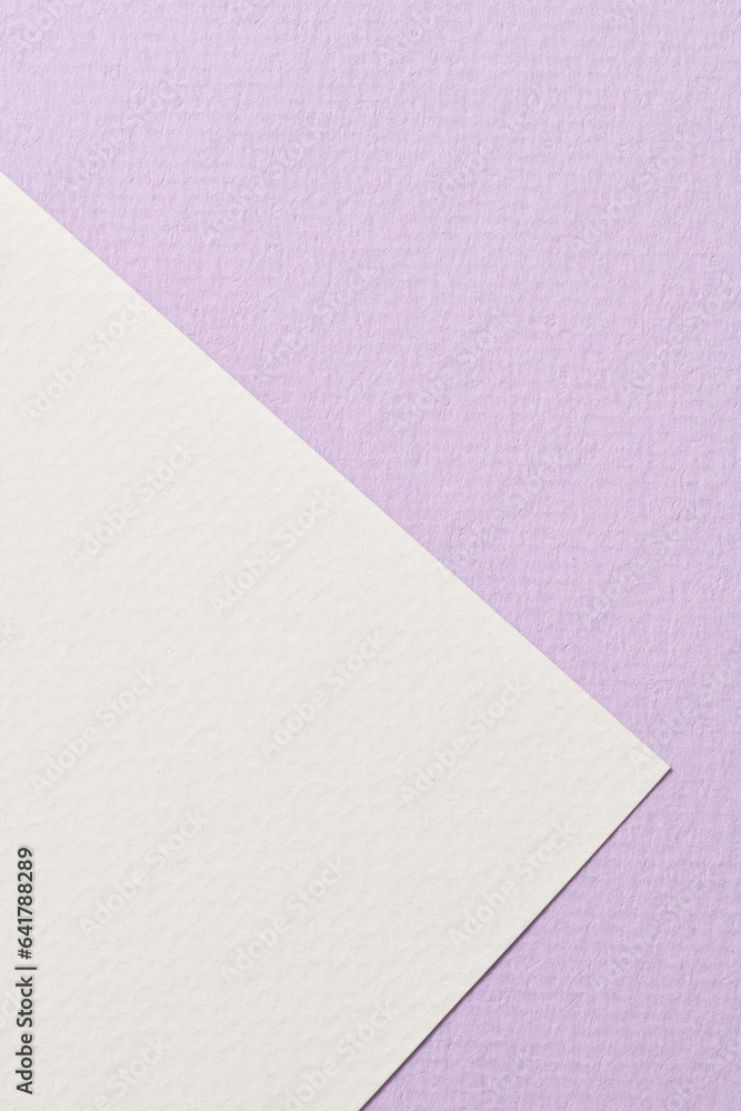 Rough kraft paper background, paper texture lilac white colors. Mockup with copy space for text. Rough kraft paper background, paper texture lilac white colors. Mockup with copy space for text.