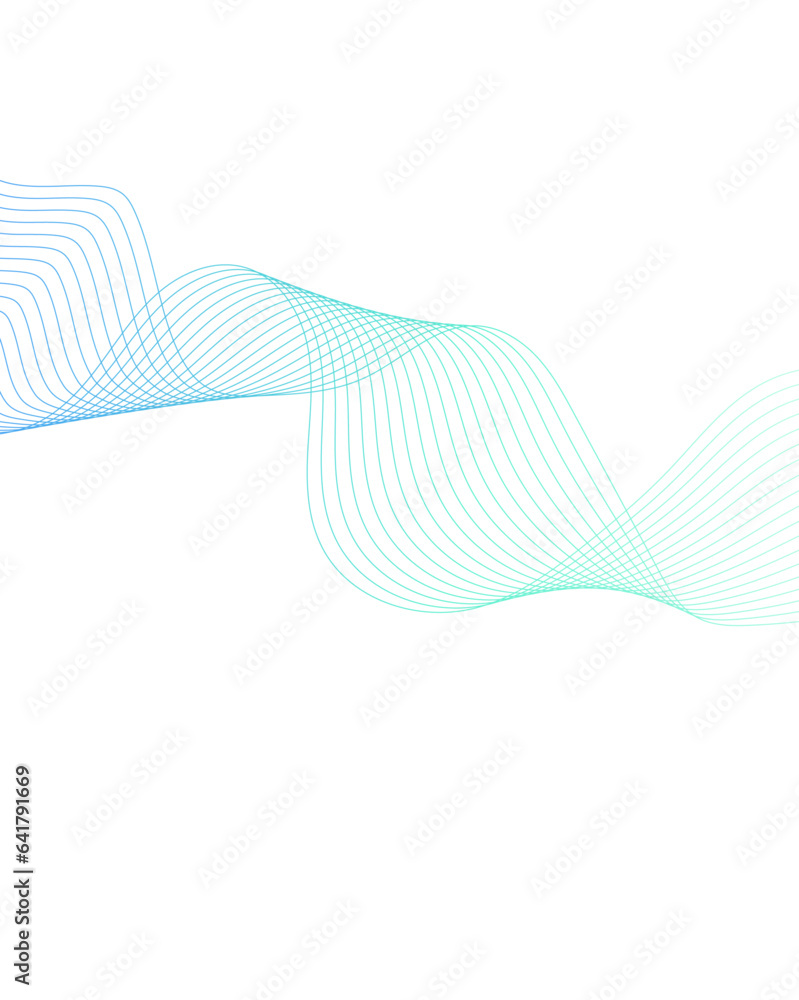 Blue wave lines background. Technology abstract wave lines, sound background. Abstract blue wave lines pattern for banner, wallpaper background.	