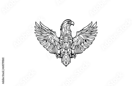 the bird wing logo is very dashing and dignified