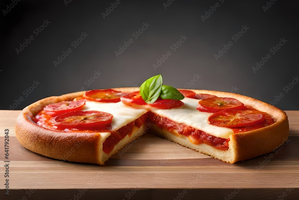 bruschetta with tomato generated Ai bruschetta with tomato generated Ai