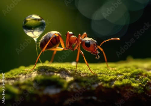 Ants are eusocial insects of the family Formicidae © Sascha
