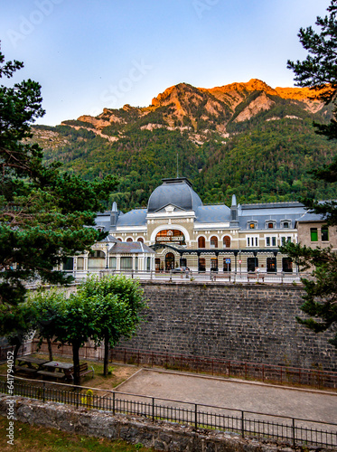 Obraz na płótnie Estación Internacional de Canfranc, Huesca, España w salonie