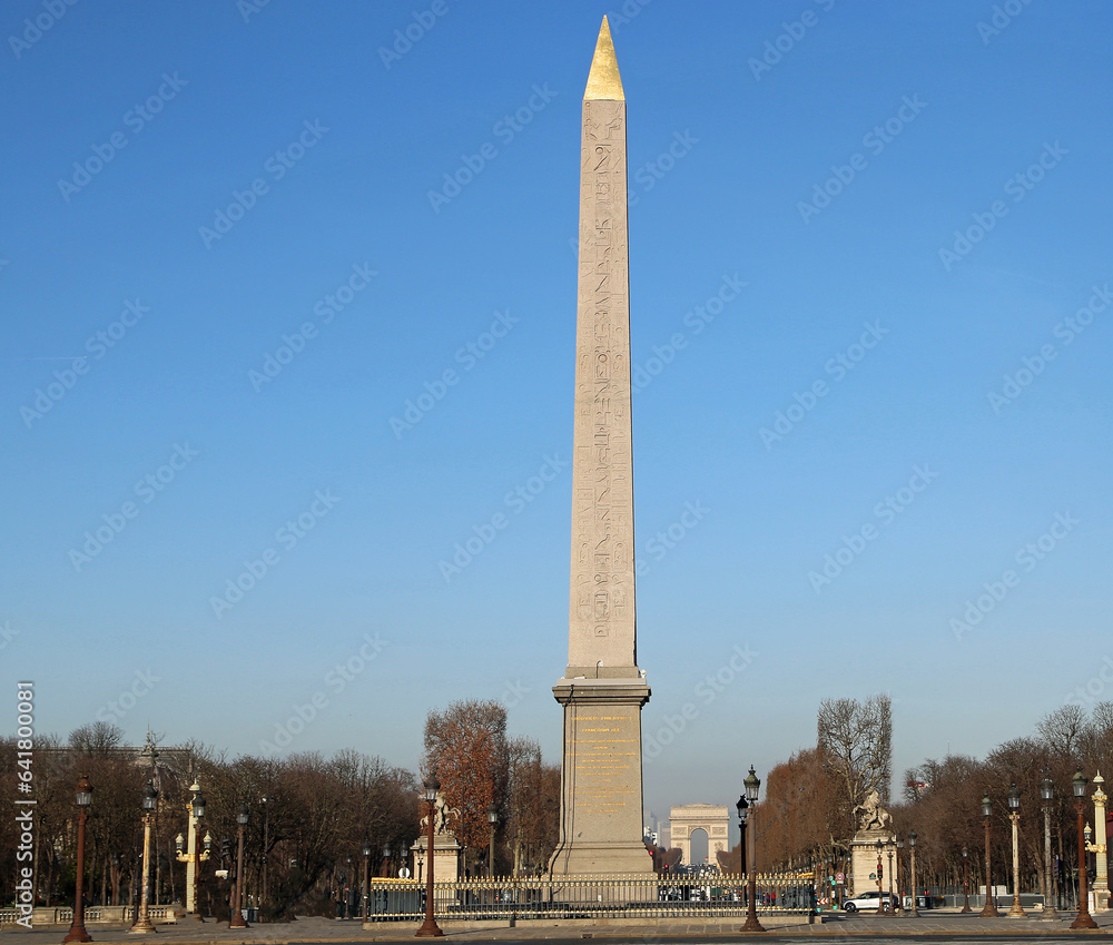 The Luxor Obelisk, Paris, France