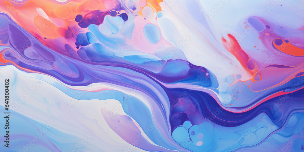Fototapeta premium Abstract fluid background watercolor.