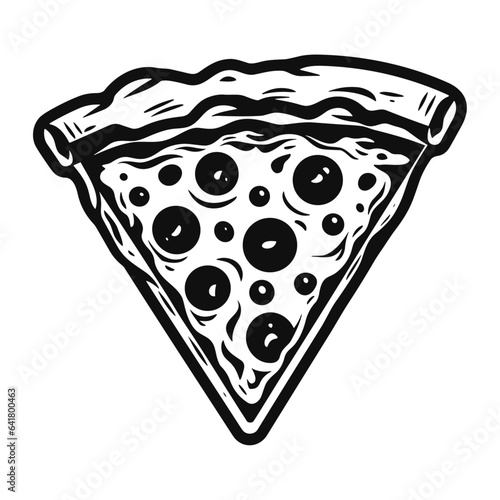 Pizza vector illustration
