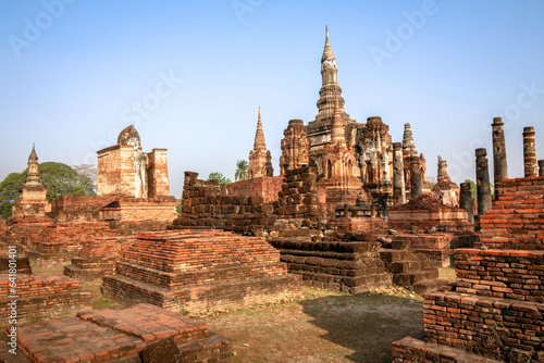 Wallpaper Mural Ruins from the historic city of Sukhothai, Thailand