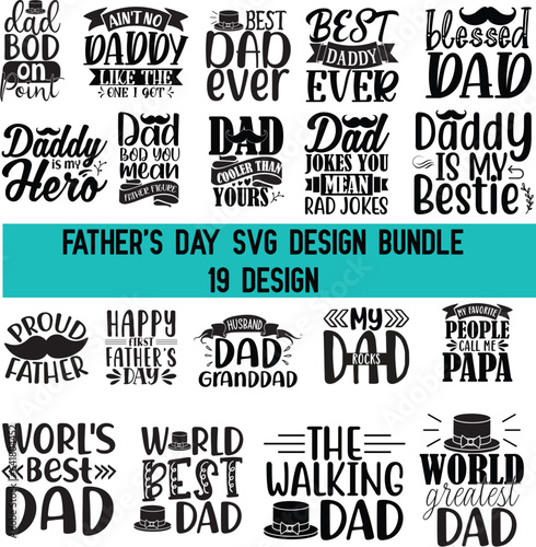 Father's Day SVG design bundle