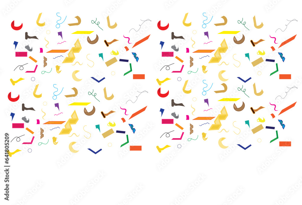 The illustration showcases a colorful and exuberant design of confetti, perfectly depicting the essence of celebrations, all isolated on a clean white background, creating a captivating visual experie The illustration showcases a colorful and exuberant design of confetti, perfectly depicting the essence of celebrations, all isolated on a clean white background, creating a captivating visual experie