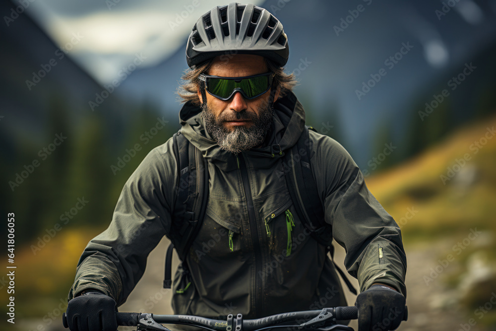 mountain biker mountain biker