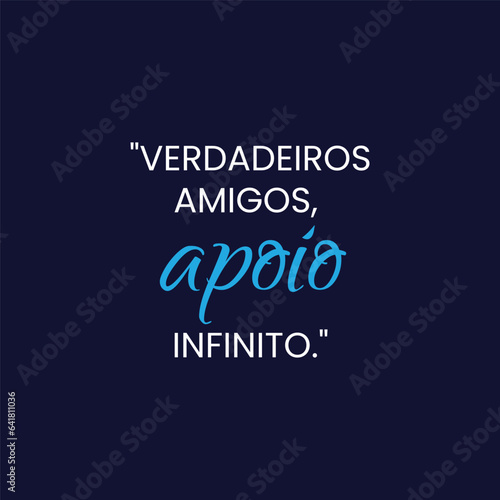 Citação de motivação com fundo liso e sólido