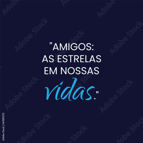Citação de motivação com fundo liso e sólido