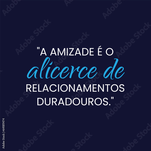 Citação de motivação com fundo liso e sólido