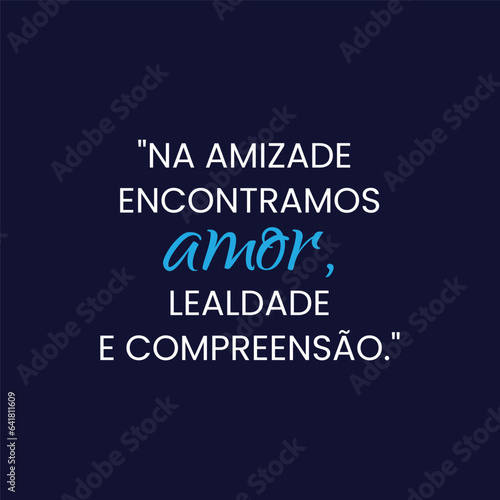 Citação de motivação com fundo liso e sólido