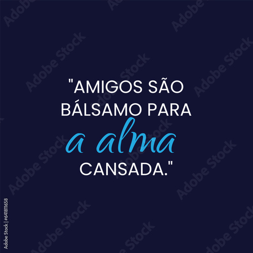 Citação de motivação com fundo liso e sólido