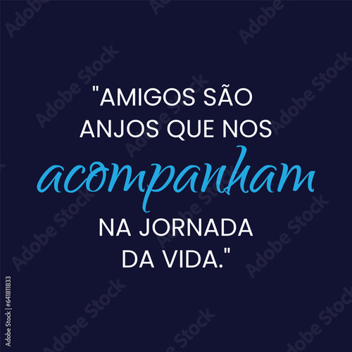 Citação de motivação com fundo liso e sólido