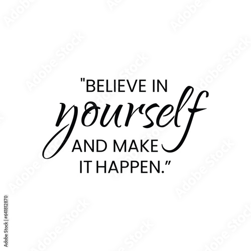Motivation Quote with a Smooth Solid Background