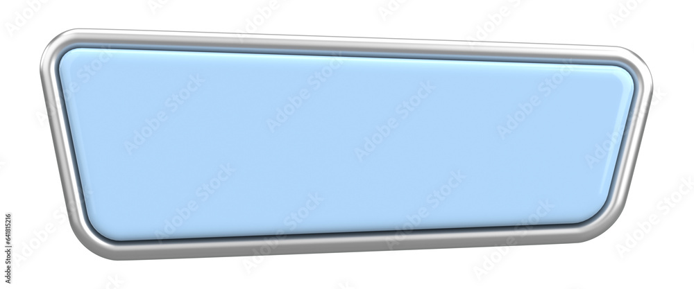 3D button. Empty button. 3D illustration. 3D button. Empty button. 3D illustration.